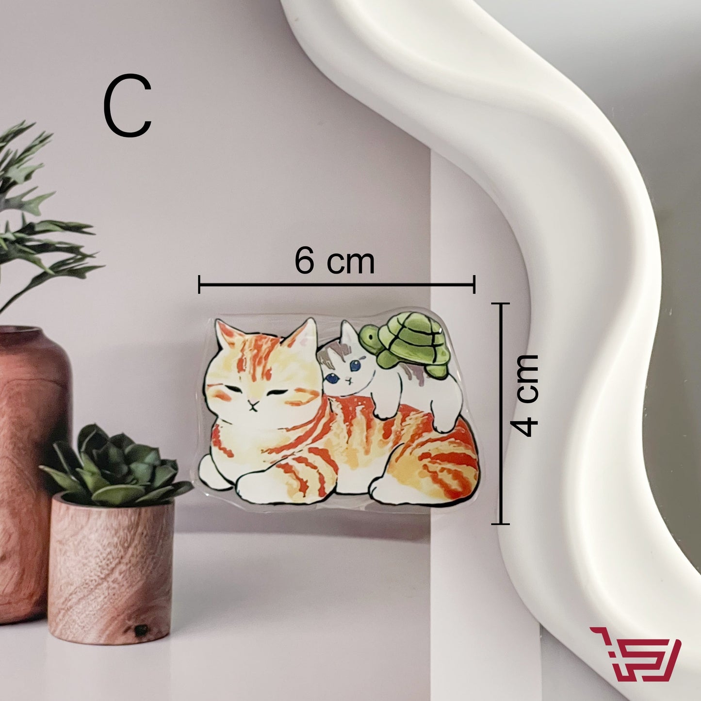 مسكة موبايل القطط