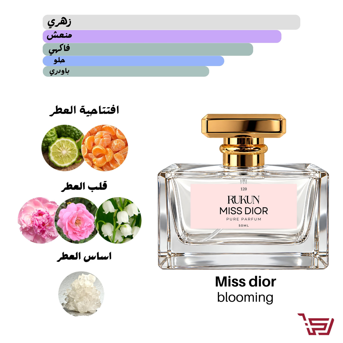 DIOR MISS DIOR BLOOMING BOUQUETعطر بديل