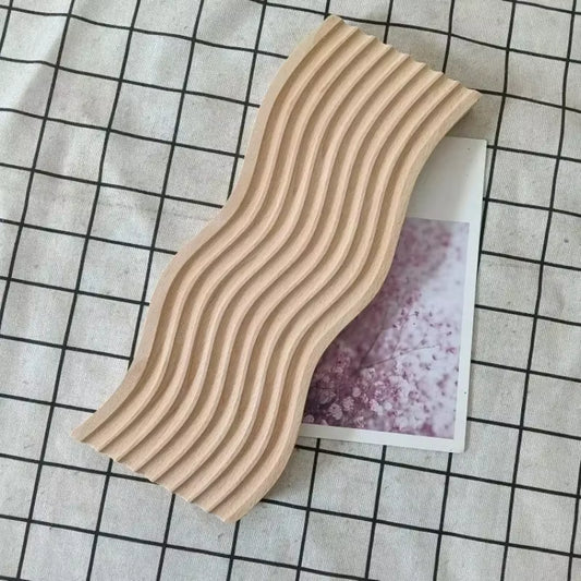 قطعة دبكور بوهيمي حشبي