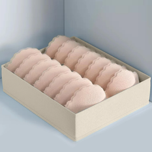 سلة تنظيم الملابس قماش