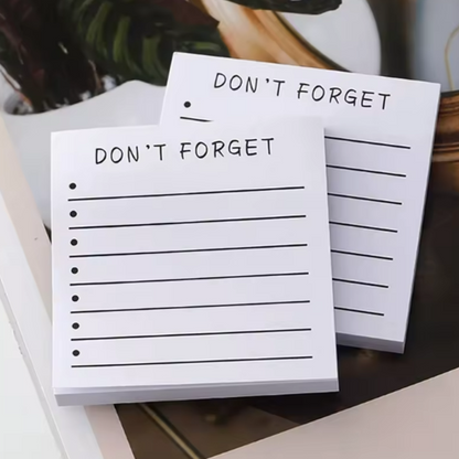 ستكي نوت DON'T FORGET