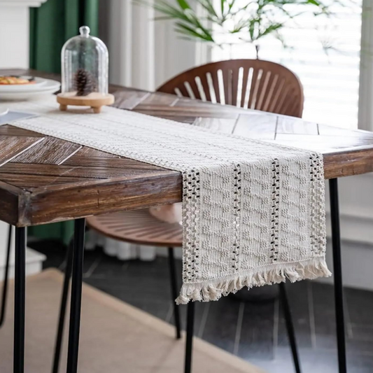 مفرش طاولة بوهيمي