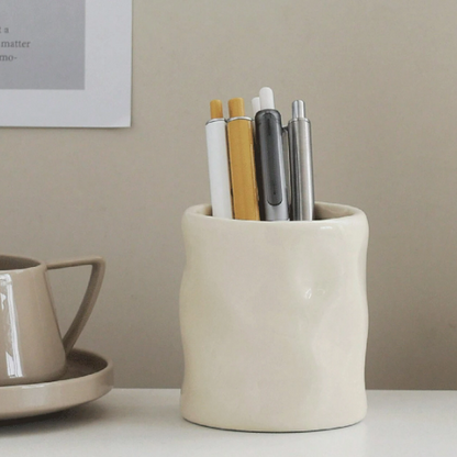 حامل فرش مكياج سيراميك