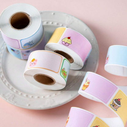 ملصقات اسماء لمدرسة بأشكال متعددة