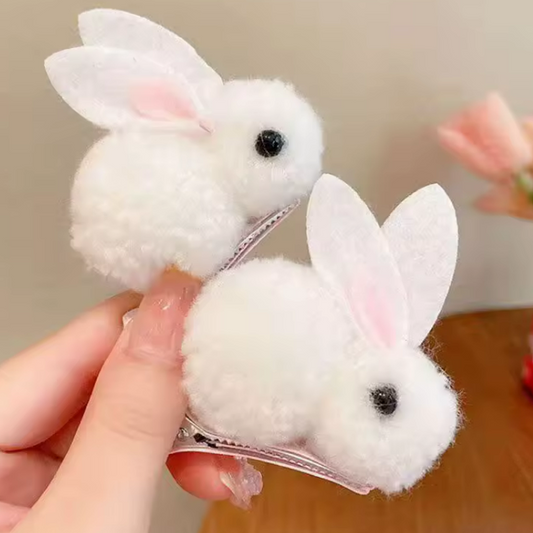 سيت قراصة شعر الارنب للاطفال