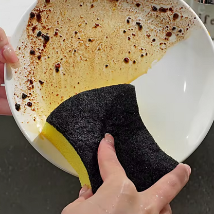 سيت اسفنجة غسيل صحون من طبقتين
