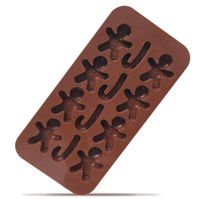 قالب سيليكون شوكولا الكريسماس