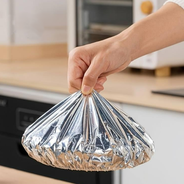 غطاء حفظ الطعام من الالومنيوم