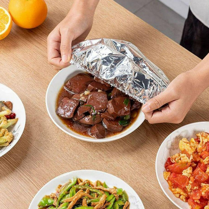 غطاء حفظ الطعام من الالومنيوم