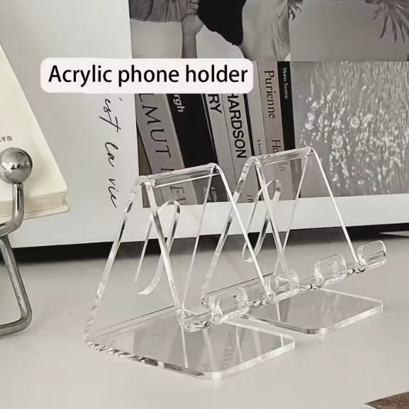 ستاند موبايل اكريلك شفاف