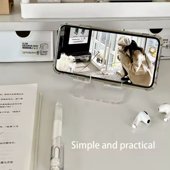 ستاند موبايل اكريلك شفاف