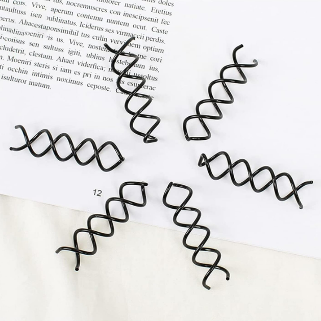 مشبك شعر حلزوني