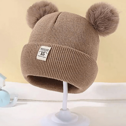 قبعة اطفال دب