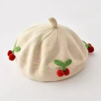 قبعة اطفال الكرز