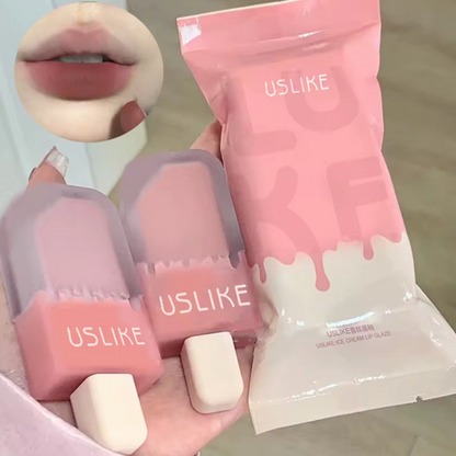 احمر شفاه مطفي بشكل ايس كريم