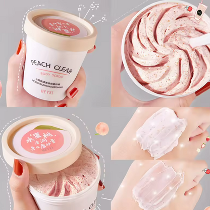 مقشر جسم برائحة  الخوخ