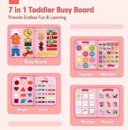 حقيبة اطفال تعليميةBusy Board