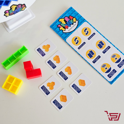 لعبة تكديس مكعبات بناء التوازن