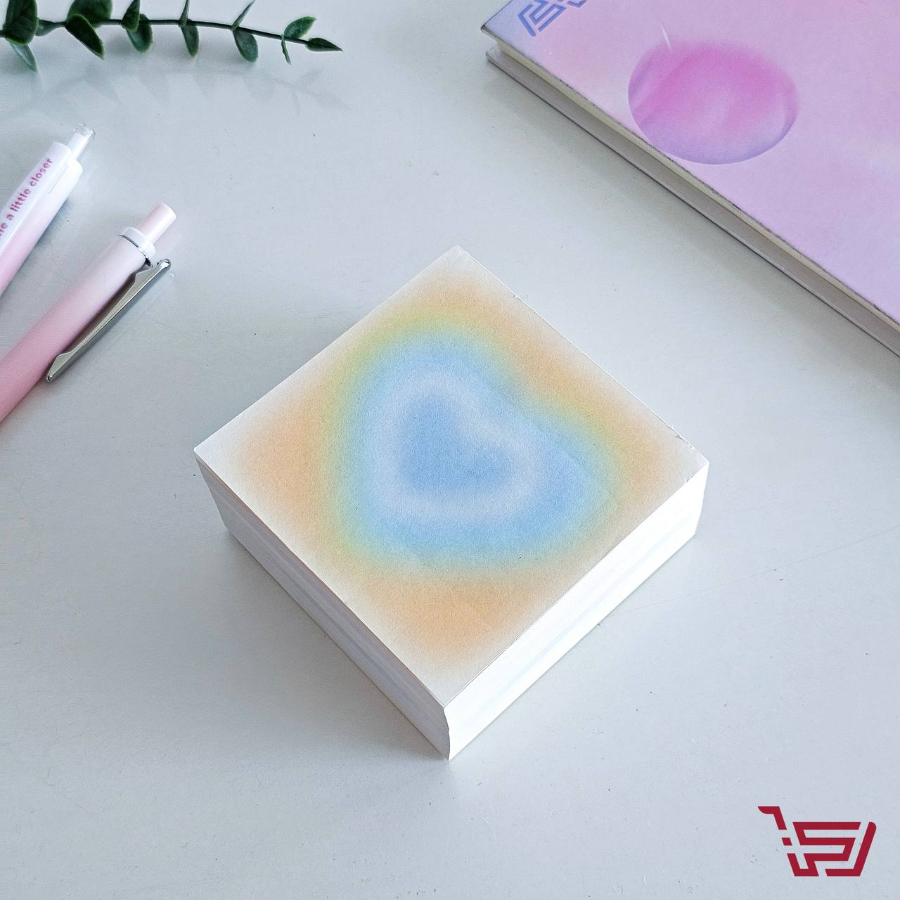 ورق ملاحظات مموج