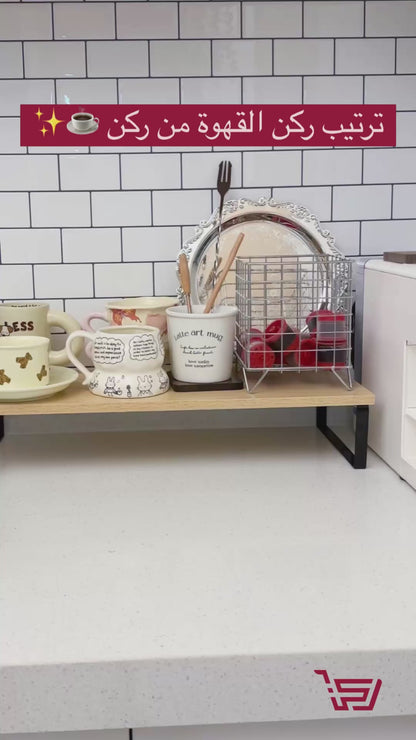 كوب سيراميك الدب مع صحن