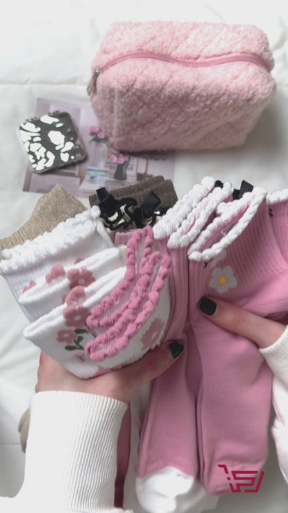 زوج جواريب قطن