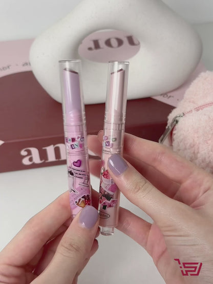 احمر شفاه لامع بشكل قلب lipgloss