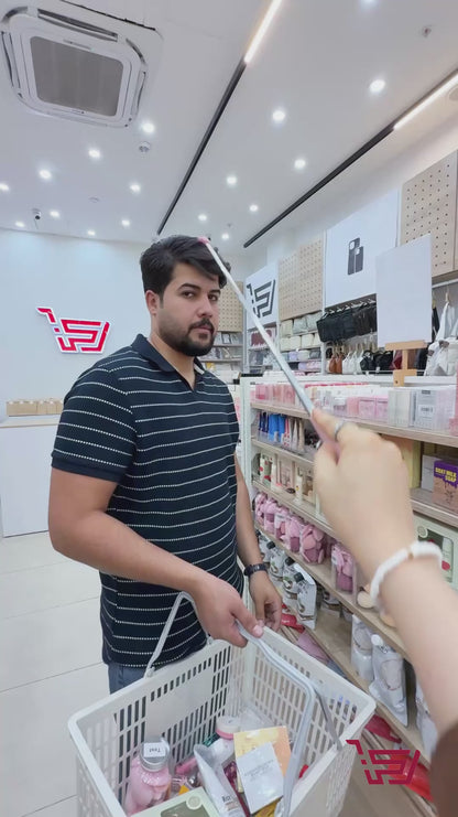 عصا تأشير و قراءة قابلة لتمدد