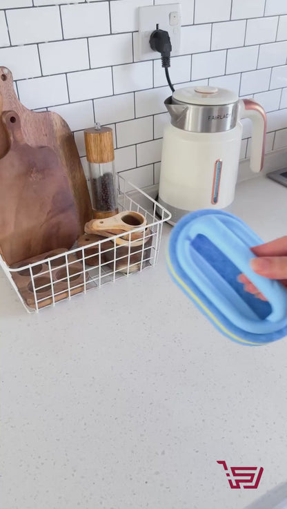 اسفنجة تنظيف بمقبض