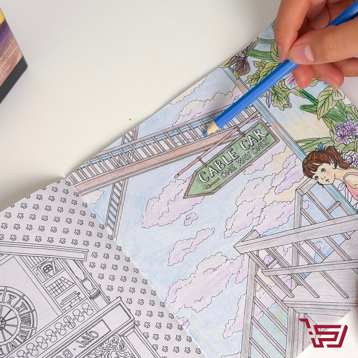 دفتر تلوين رسومات زخرفية