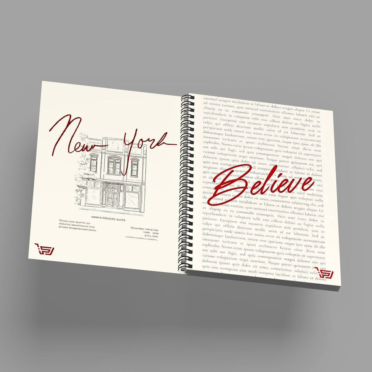 A5 Believe دفتر