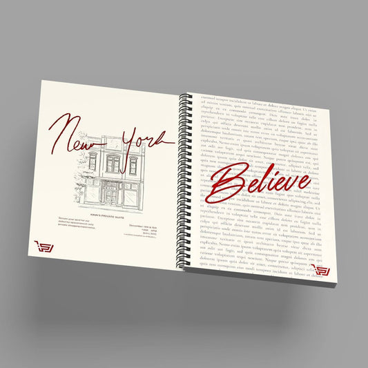 A5 Believe دفتر