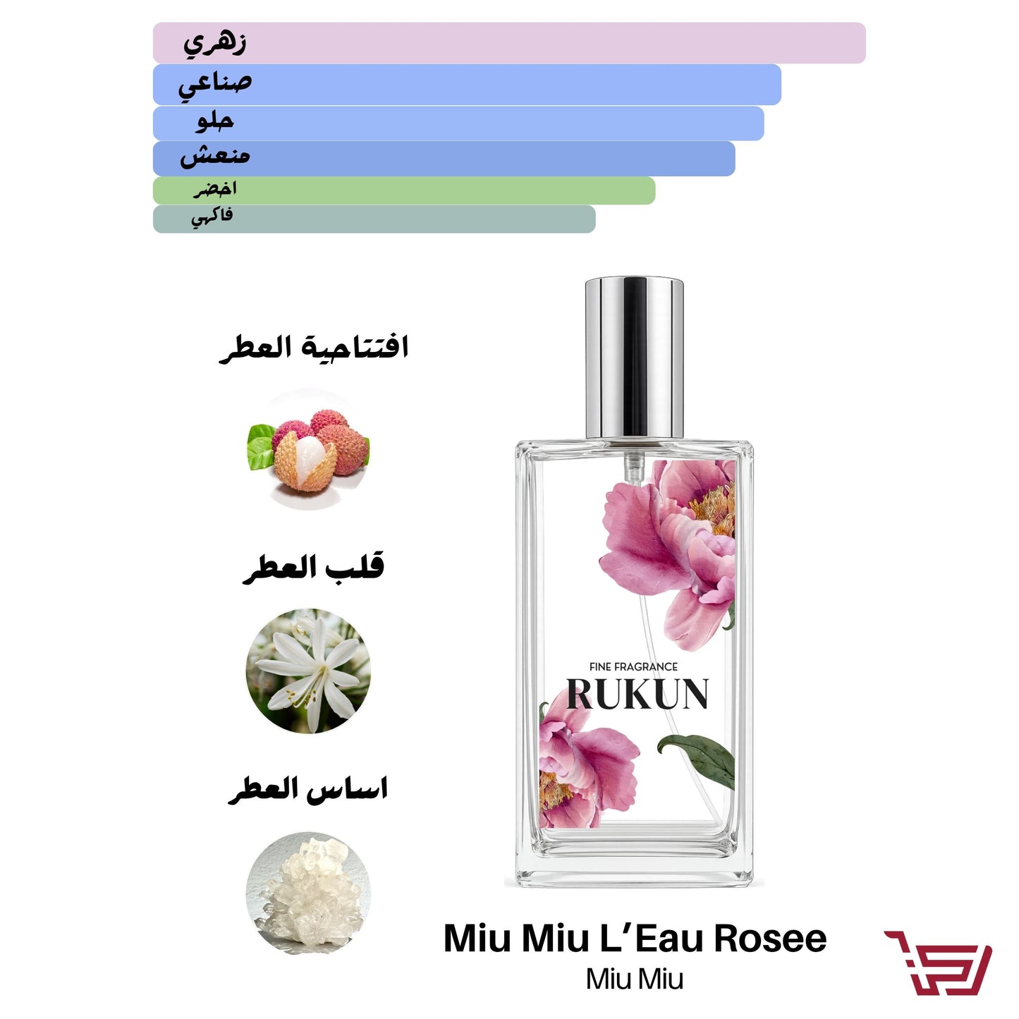 MIU MIU L EAU ROSEE  عطر بديل