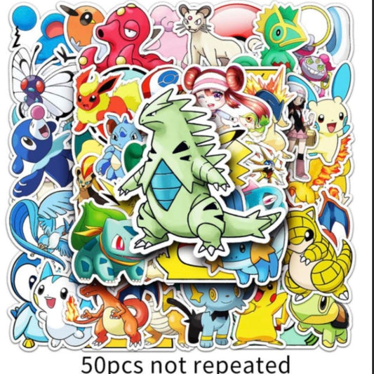 ستكرات شخصية بوكيمون