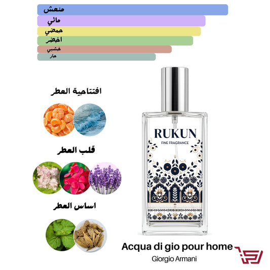 Acqua di gio pour home giorgio amani  عطر بديل
