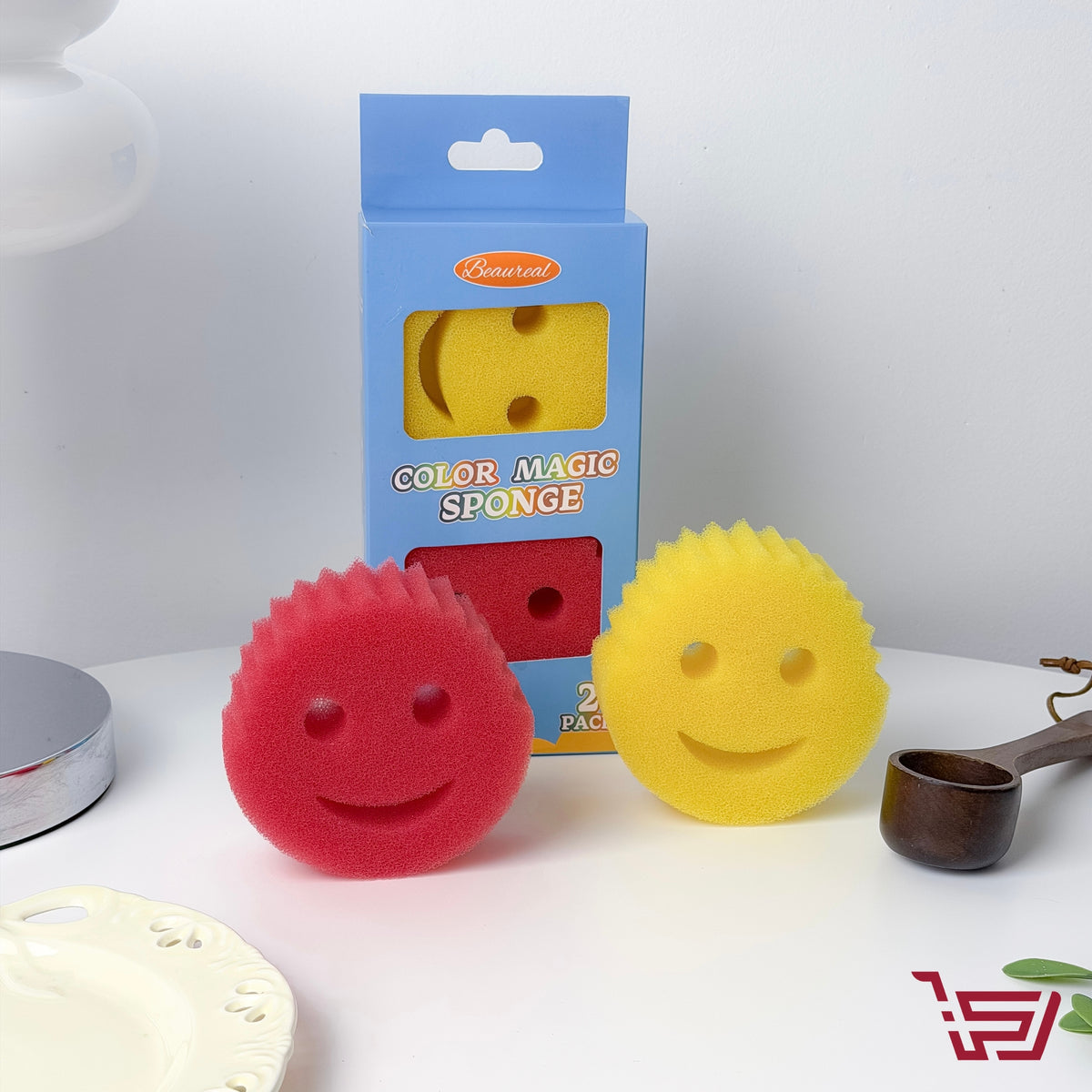 لتنظيف الصحون scrub Daddy اسفنجة