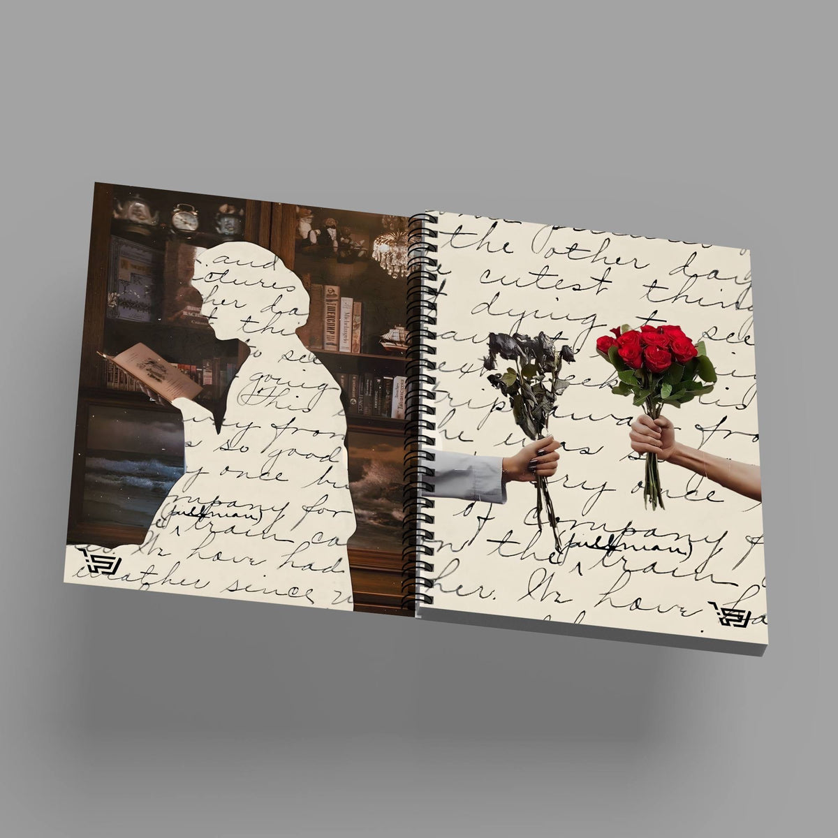 A5 دفتر فتاة الكتب