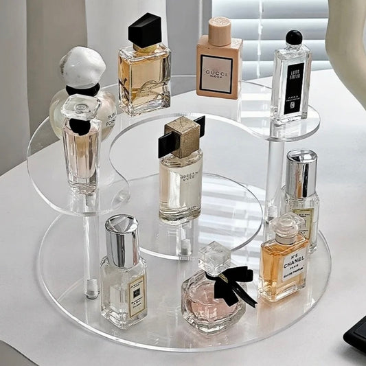 منظمات عرض عطور اكريلك شفافة